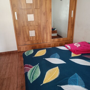 Bedroom in 3 BHK Apartment at Ganeesham Phase II, Pimple Saudagar – for Rent