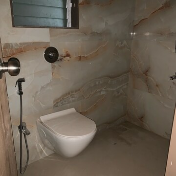 Bathroom in 2 BHK Apartment at Shamik Keshav CHS, Kastur Park – for Sale