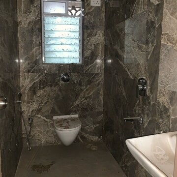 Bathroom in 2 BHK Apartment at Shamik Keshav CHS, Kastur Park – for Sale