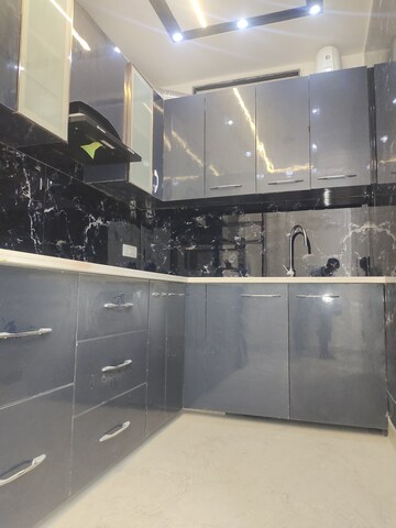 Kitchen in 3 BHK Builder Floor at East Of Kailash – for Rent