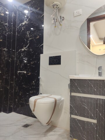 Bathroom in 3 BHK Builder Floor at East Of Kailash – for Rent