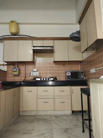 Kitchen in 2 BHK Builder Floor at East Of Kailash – for Rent