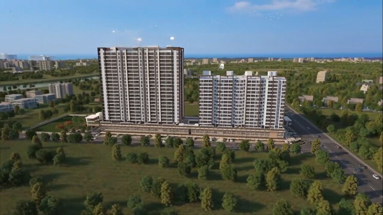 Exterior View, mantra-insignia-phase-2 3 Bedroom 1400 Sq.Ft. Apartment In Mundhwa Pune 8833148