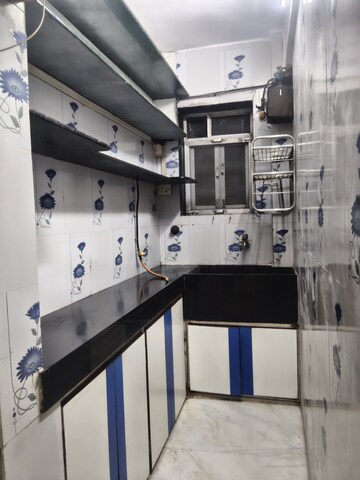 Kitchen in 1 BHK Apartment at Sagar Avenue, Santacruz East – for Rent