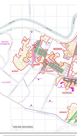  Plot – Map Location View at Sultanpur Road - for Sale