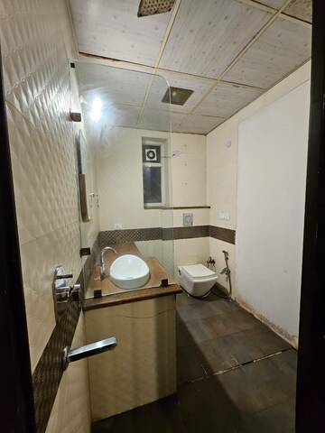 Bathroom in 2 BHK Apartment at Lajpat Nagar ii – for Rent