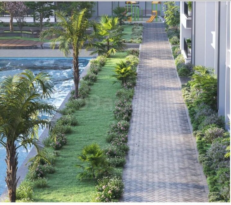Swimming Pool, bren-zahara 2 Bedroom 1224 Sq.Ft. Apartment In Off Sarjapur Road Bangalore 8833356