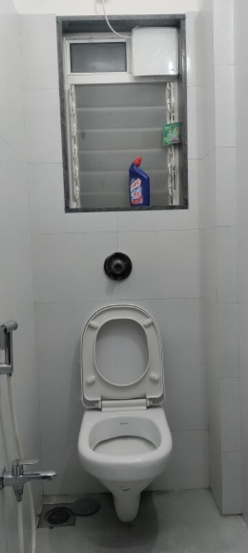 Bathroom in 1 BHK Apartment at Modi Spaces Valeram Palace, Malad West – for Rent
