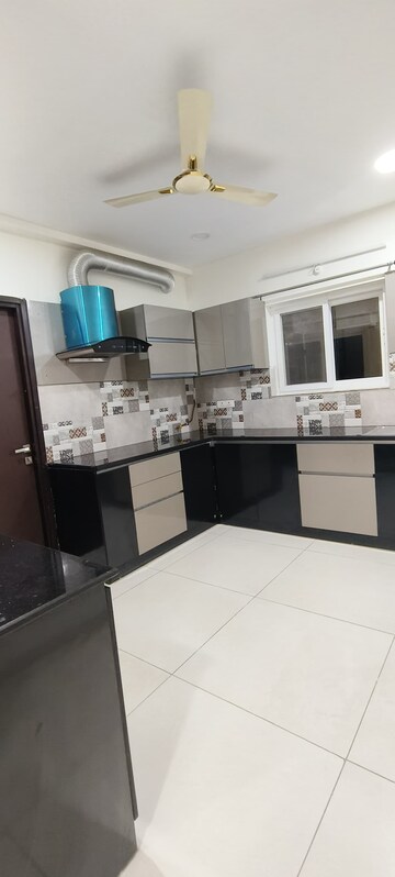 Kitchen in 3 BHK Apartment at Rajapushpa Regalia, Kokapet – for Sale