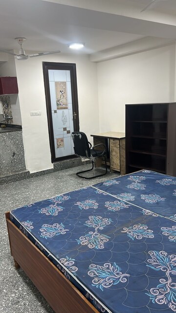 Bedroom in 1 BHK Builder Floor at Kalkaji – for Rent