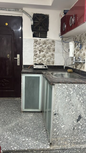 Kitchen in 1 BHK Builder Floor at Kalkaji – for Rent