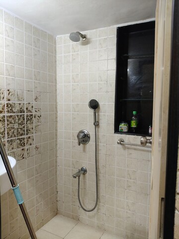 Bathroom in 2 BHK Apartment at Powai – for Rent