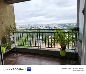Balcony in 2 BHK Apartment at Kalpataru Residency, Sanath Nagar – for Rent