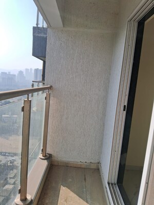Balcony in 2 BHK Apartment at Siddhi Highland Haven, Balkum Pada – for Sale