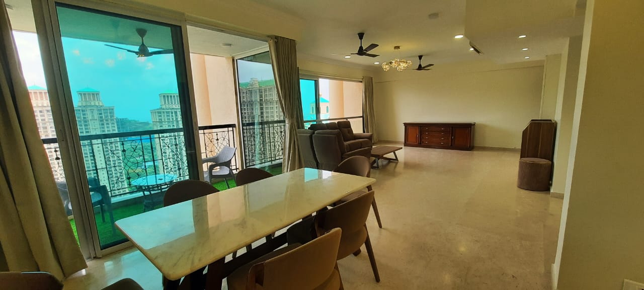 3 BHK + Pooja Room Apartment For Rent in Hiranandani Glen Dale