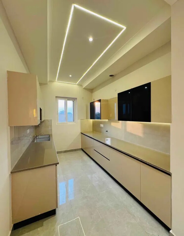 Kitchen, ambala highway 3 Bedroom 1500 Sq.Ft. Apartment In Ambala Highway Zirakpur 8833532