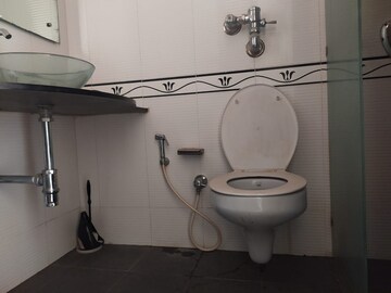 Bathroom in 2 BHK Apartment at Lake Florence, Powai – for Rent