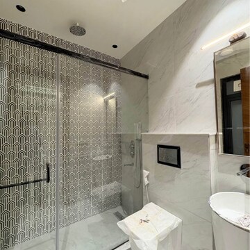 Bathroom in 4 BHK Builder Floor at Ansal API Esencia, Sector 67 – for Sale
