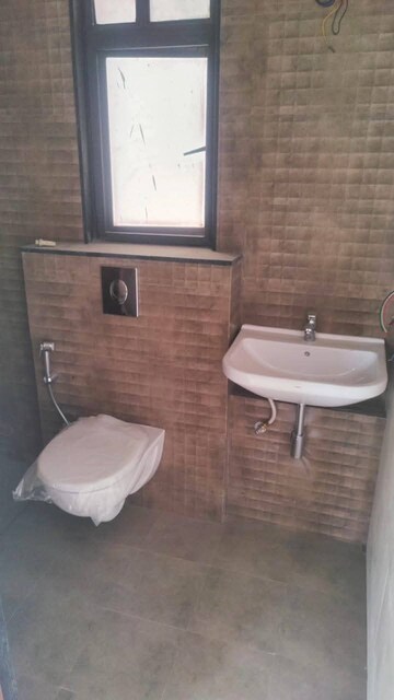 Bathroom in 3 BHK Apartment at Gagan Klara, Balewadi – for Rent