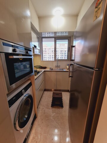 Kitchen in 1 BHK Apartment at Hiranandani Regent Hill, Powai – for Rent