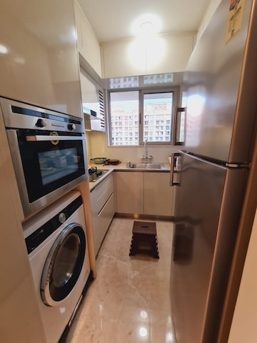 Kitchen in 1 BHK Apartment at Hiranandani Regent Hill, Powai – for Rent
