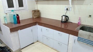 Kitchen in 1 BHK Builder Floor at Vaishali Sector 2 – for Rent