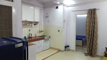 Living Room in 1 BHK Builder Floor at Vaishali Sector 2 – for Rent