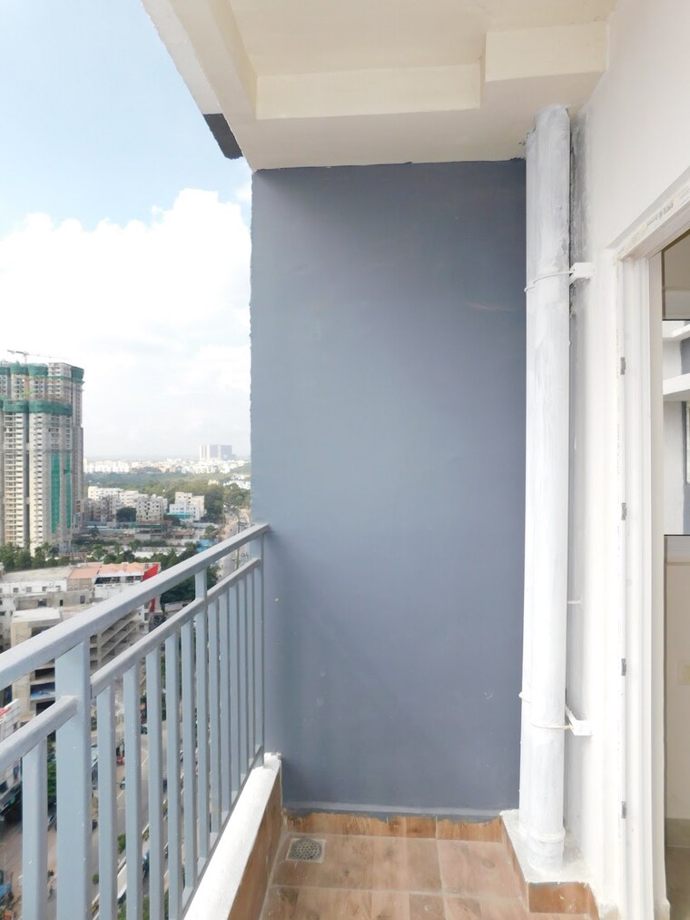 Balcony, candeur-40 3 Bedroom 1413 Sq.Ft. Apartment In Miyapur Hyderabad 8833586
