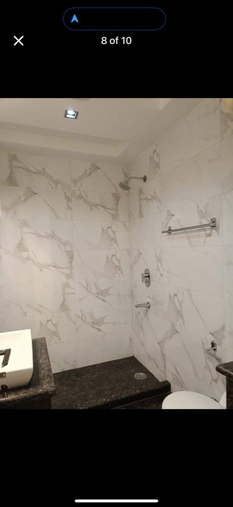 Bathroom, east of kailash 4 Bedroom 2300 Sq.Ft. Builder Floor In East Of Kailash Delhi 8833585