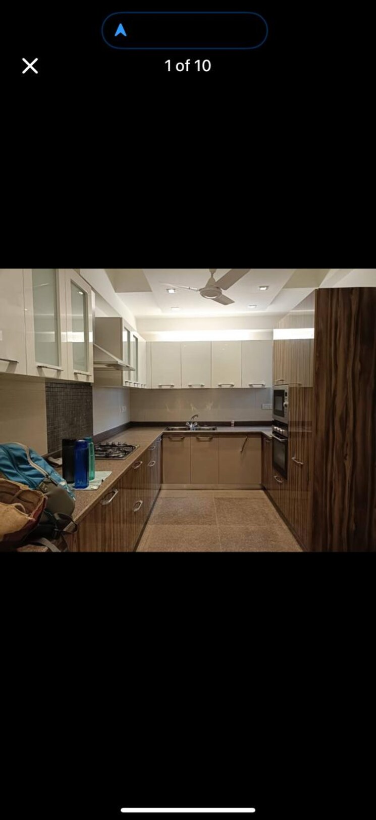 Kitchen, east of kailash 4 Bedroom 2300 Sq.Ft. Builder Floor In East Of Kailash Delhi 8833585