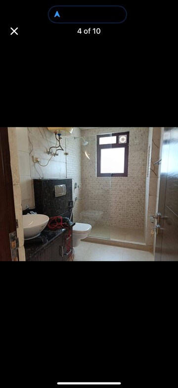 Bathroom in 4 BHK Builder Floor at East Of Kailash – for Rent