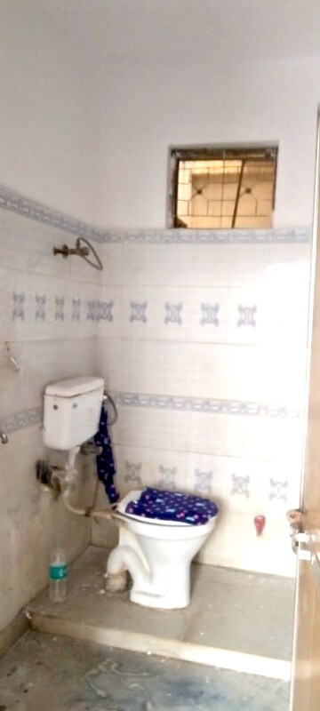 Bathroom in 1 BHK Builder Floor at Mehrauli – for Rent