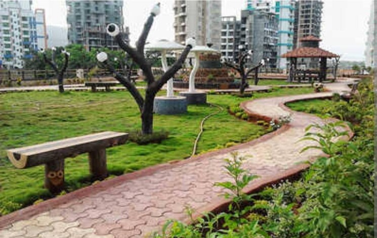 Garden, bks-galaxy-chs 2 Bedroom 1100 Sq.Ft. Apartment In Kharghar Navi Mumbai 8833620