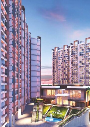 1 BHK Apartment – Exterior View View at Nice World, Mumbra - for Sale