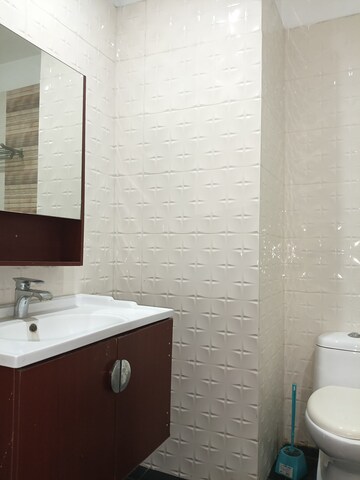 Kitchen in 1 BHK Builder Floor at DLF Queens Court, Greater Kailash ii – for Rent