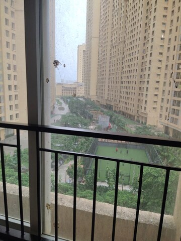 Balcony in 2 BHK Apartment at Rustomjee Urbania Azziano, Thane West – for Rent