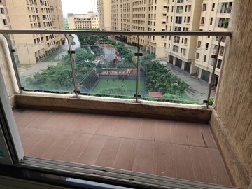 Balcony in 2 BHK Apartment at Rustomjee Urbania Azziano, Thane West – for Rent