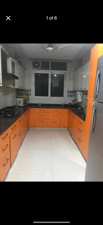 Kitchen in 3 BHK Builder Floor at Malviya Nagar – for Rent