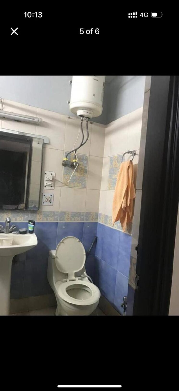 Bathroom, malviya nagar 3 Bedroom 1800 Sq.Ft. Builder Floor In Malviya Nagar Delhi 8833644