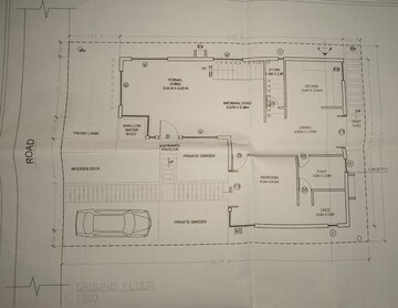 Floor Plan in 3.5 BHK Villa at DivyaSree Valley Of The Wind Phase III, Nandi Hills – for Sale