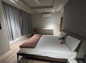 Master Bedroom in 3 BHK Apartment at Aparna Serene Park, Kondapur – for Rent