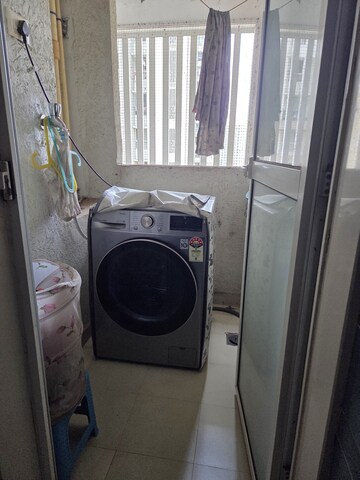 Bathroom in 2 BHK Apartment at Lodha Amara, Kolshet Road – for Rent