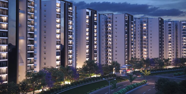 Exterior View, eipl-corner-stone 3 Bedroom 2065 Sq.Ft. Apartment In Gandipet Hyderabad 8833746