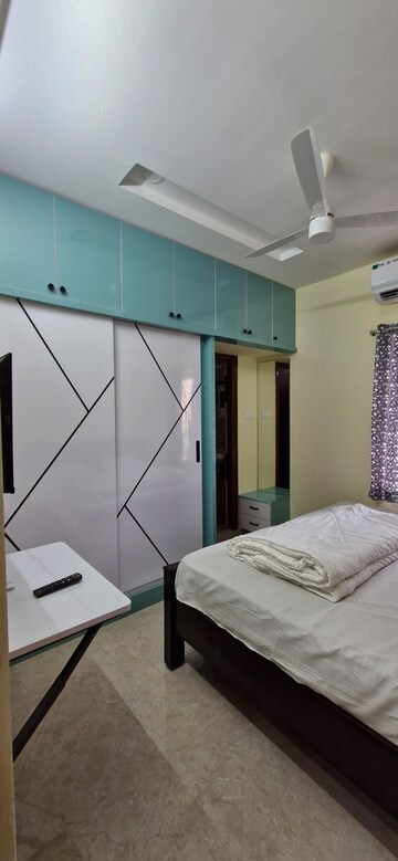 Staircase in 3 BHK Builder Floor at Miyapur – for Rent