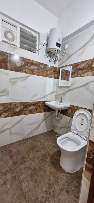 Bathroom in 3 BHK Builder Floor at Miyapur – for Rent