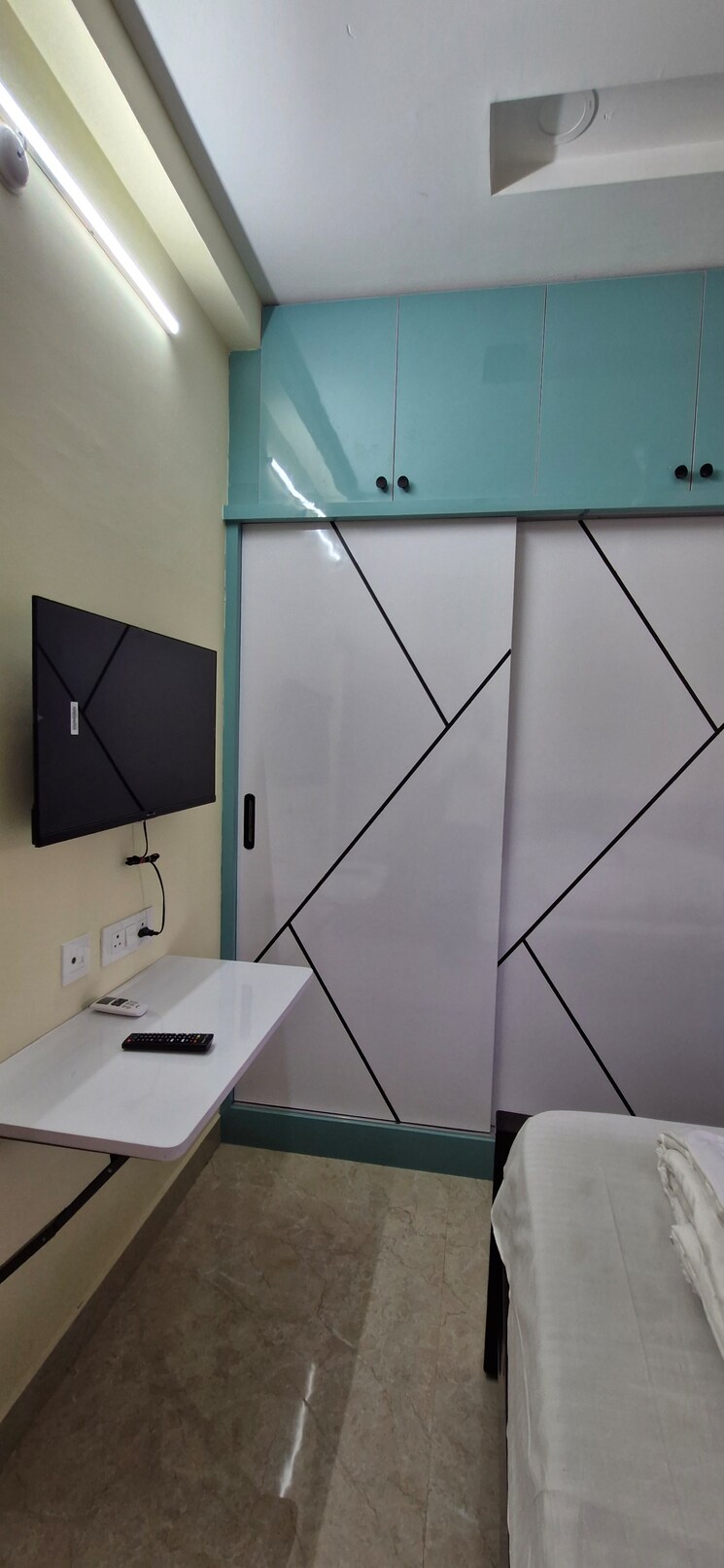 Master Bedroom, miyapur 3 Bedroom 1800 Sq.Ft. Builder Floor In Miyapur Hyderabad 8833783