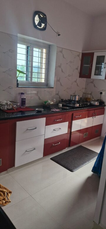Kitchen in 3 BHK Builder Floor at Kondapur – for Rent