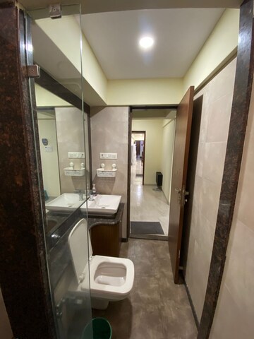 Bathroom in 3 BHK Apartment at Rizvi Utopia, Kalina – for Rent