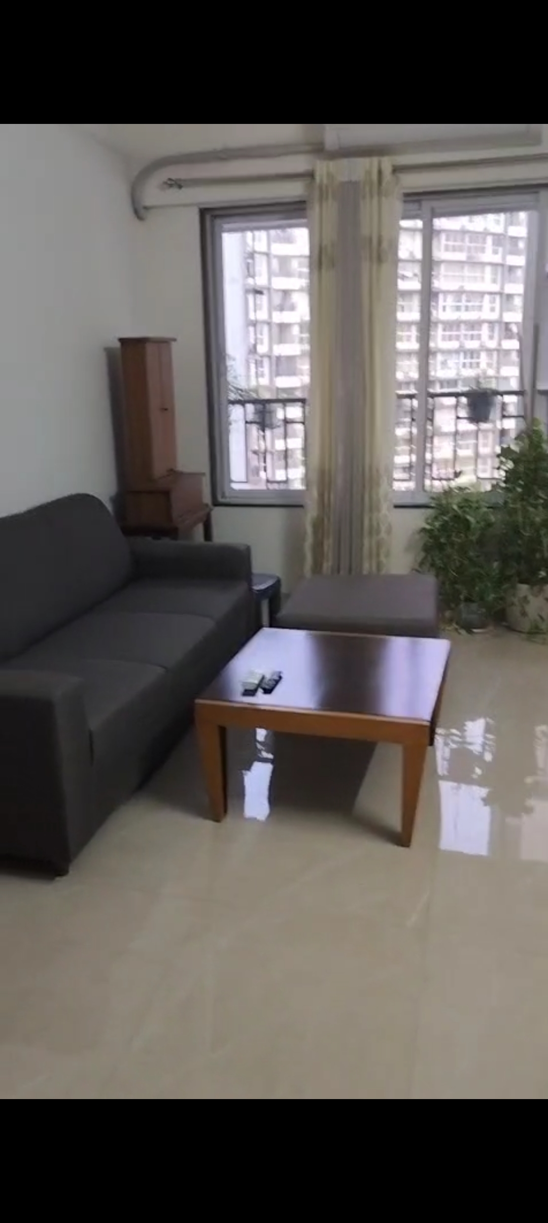 2 BHK + Study Room Apartment For Rent in Shell Colony