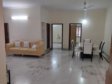 Living Room in 3 BHK Apartment at Hill View Banjara Hills, Banjara Hills – for Rent